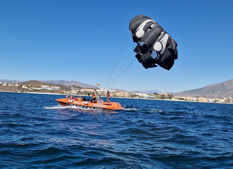 Picture 1 for Activity Fuengirola: Deluxe Parasailing Flight from Fuengirola Port