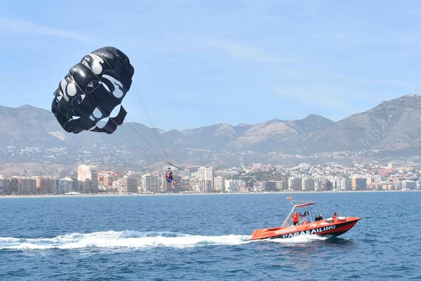 Picture 1 for Activity Fuengirola: Deluxe Parasailing Flight from Fuengirola Port