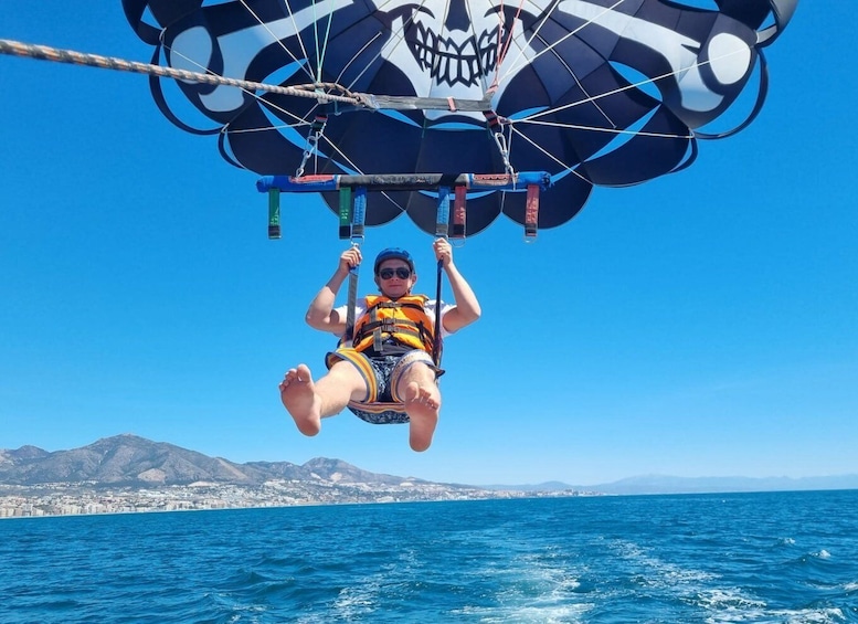 Picture 6 for Activity Fuengirola: Deluxe Parasailing Flight from Fuengirola Port