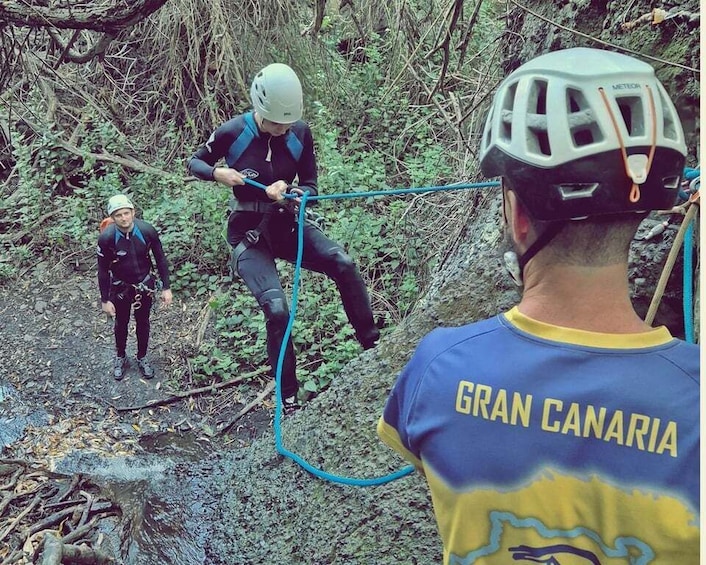 Picture 4 for Activity Gran Canaria: Canyoning Adventure in the Green Heart Jungle