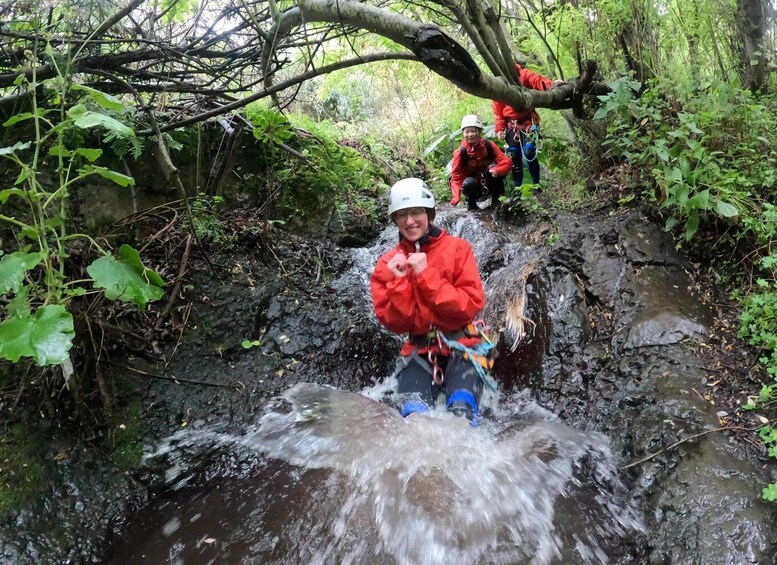 Picture 2 for Activity Gran Canaria: Rainforest Canyoning Tour with Gear and Snack