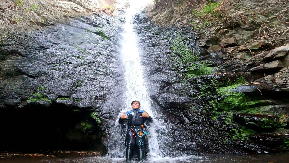 Picture 17 for Activity Gran Canaria: Rainforest Canyoning Tour with Gear and Snack