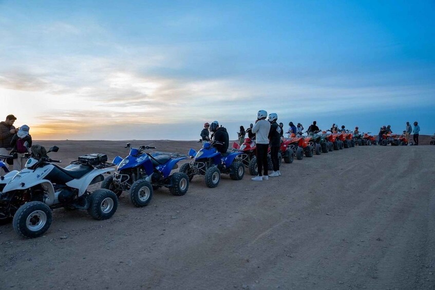 Picture 17 for Activity From Marrakech: Agafay Desert Quad Biking with Dinner & Show