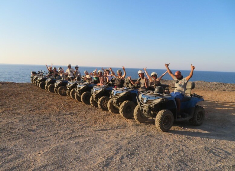 Picture 5 for Activity From Hersonissos/Malia: Guided Sunset Quad Safari