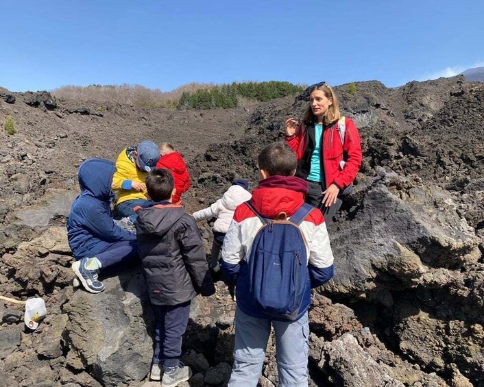 Picture 2 for Activity Mount Etna: Private Half-Day Guided Family-Friendly Hike