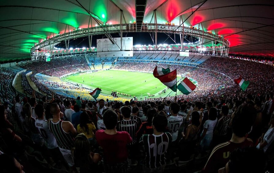 Picture 3 for Activity Rio de Janeiro: Football Game Ticket with Guide and a Drink