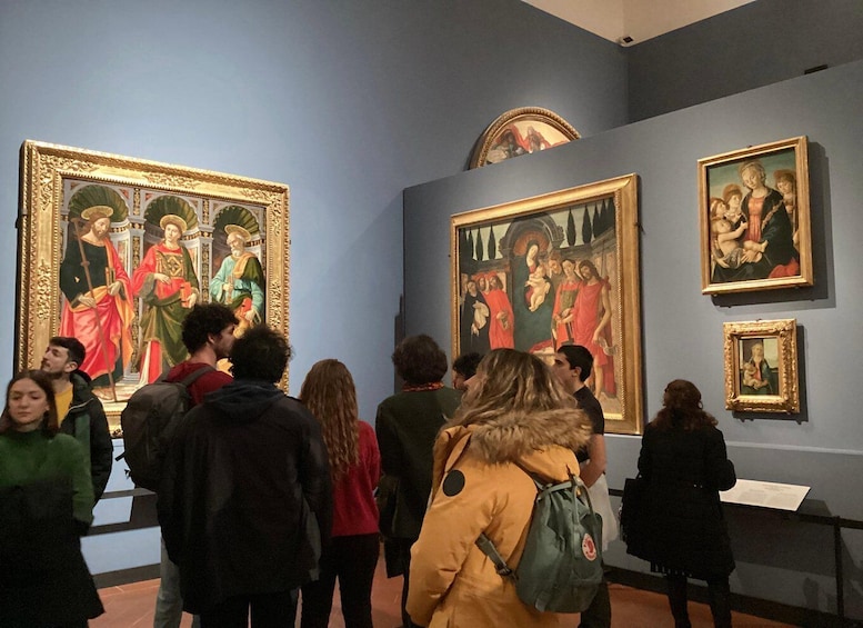 Picture 2 for Activity Florence: 4-Hour Accademia and Uffizi Galleries Guided Tour