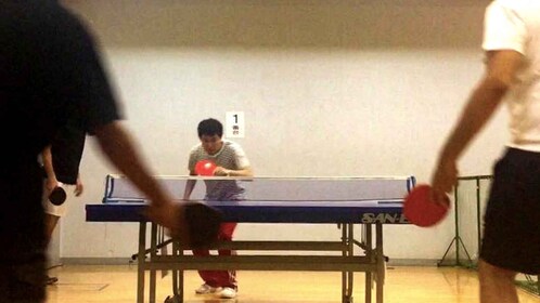 Table Tennis in Osaka with Local Players!