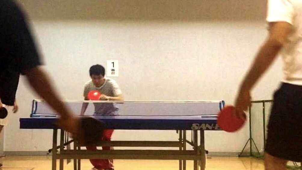 Table Tennis in Osaka with Local Players!