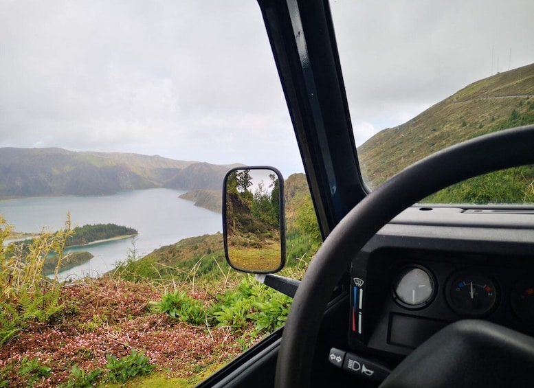 Picture 5 for Activity From Ponta Delgada: Half-Day Jeep Tour of Lagoa do Fogo