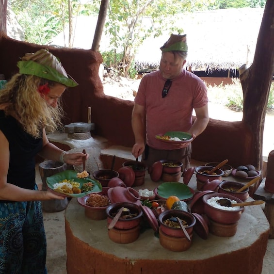 Picture 1 for Activity Dambulla: Caves Temple & Traditional Village Tour with Lunch