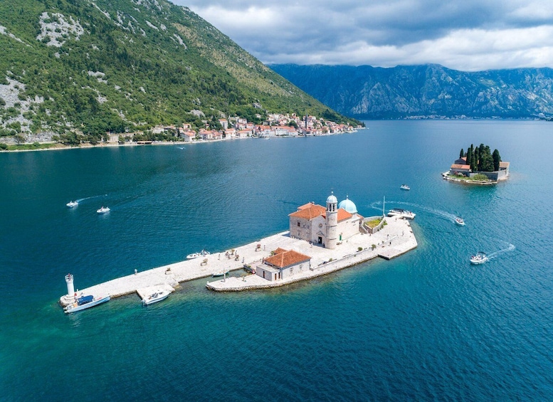 Picture 14 for Activity Kotor: Blue Cave and Our Lady of the Rocks Group Boat Tour
