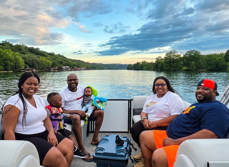 Picture 1 for Activity Austin: Lake Austin Private Boat Cruise - Full Sun Shading