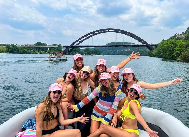 Picture 2 for Activity Austin: Lake Austin Private Boat Cruise - Full Sun Shading