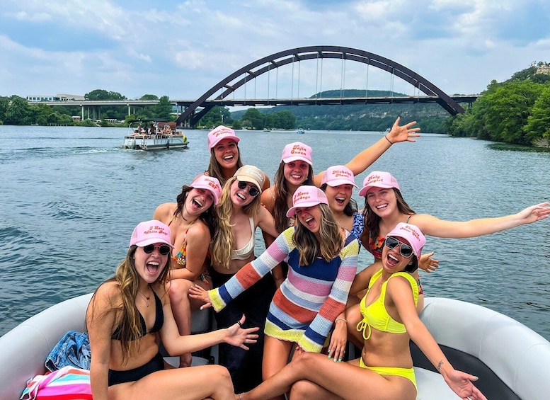 Picture 2 for Activity Austin: Lake Austin Private Boat Cruise - Full Sun Shading