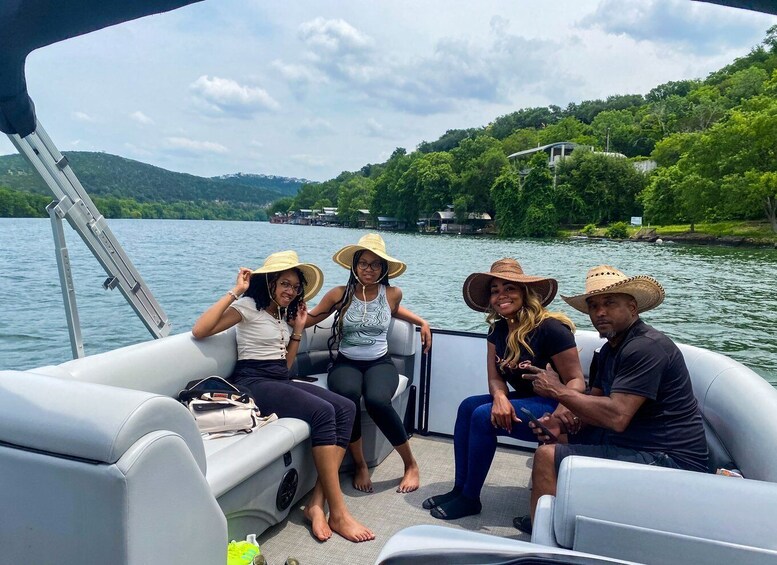 Picture 4 for Activity Austin: Lake Austin Private Boat Cruise - Full Sun Shading