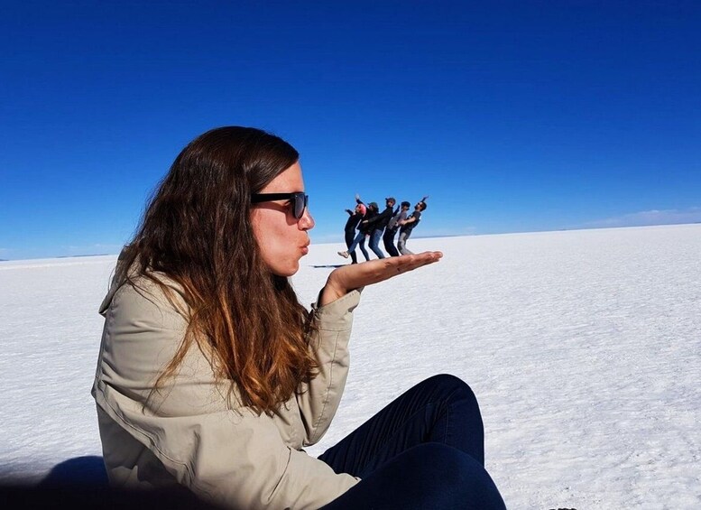 Picture 4 for Activity Uyuni Salt Flats and Red Lagoon 3-Days | English in Guide |