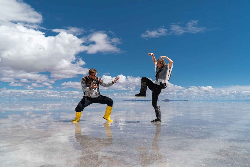 Picture 5 for Activity Uyuni Salt Flats and Red Lagoon 3-Days | English in Guide |