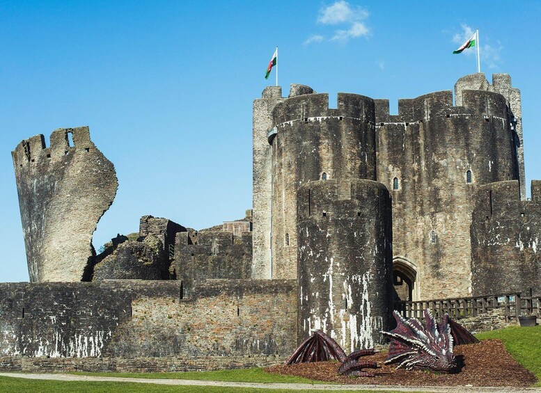 Picture 1 for Activity From Cardiff: Three Castles, Welsh Mountains & More Day Tour