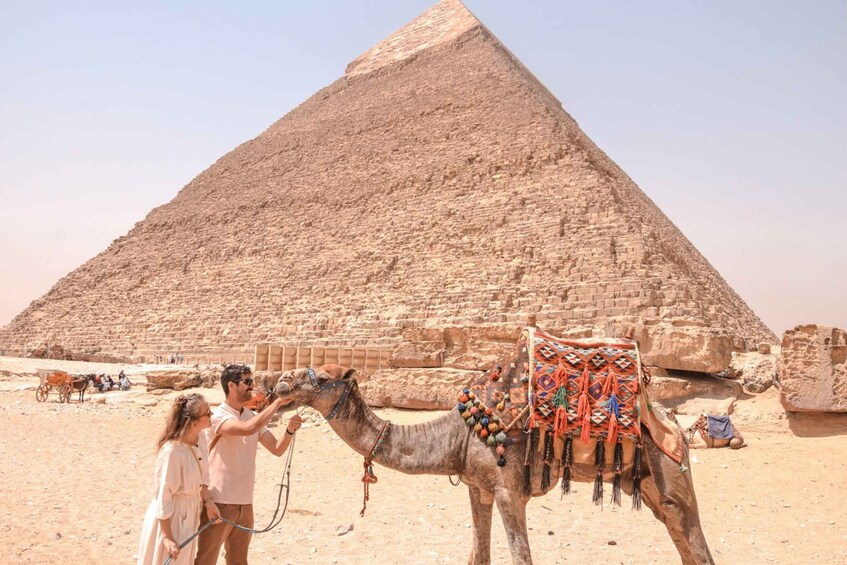 Picture 2 for Activity Cairo: Pyramids, Museum & Bazaar Private Tour, Entry & Lunch