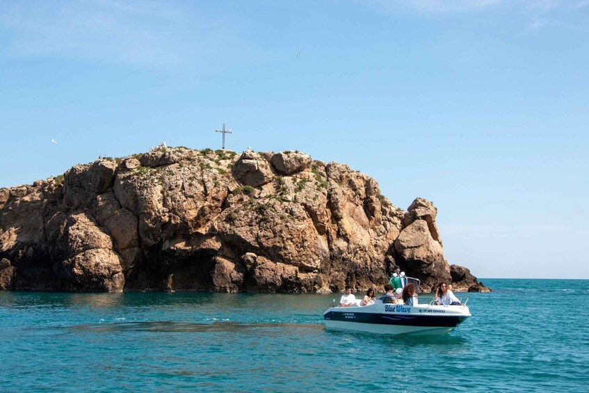 Picture 2 for Activity Polignano a Mare: Boat Tour with Prosecco and Snacks