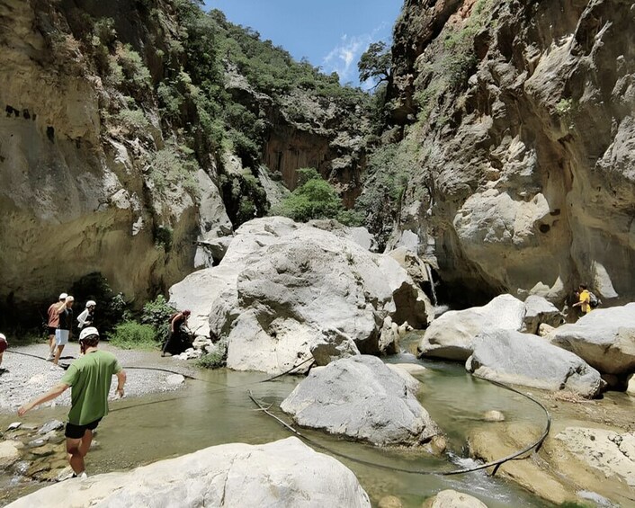 Sarakina Gorge - Southern Crete hiking & swim Adventure