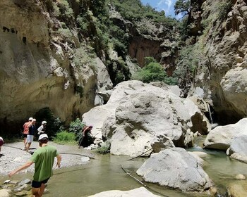 Gorges de Sarakina - Randonnée et baignade dans le sud de la Crète