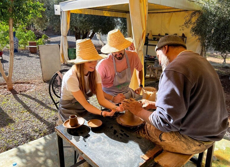 Marrakech : Experience Classes, Cooking, Pottery and Mosaic