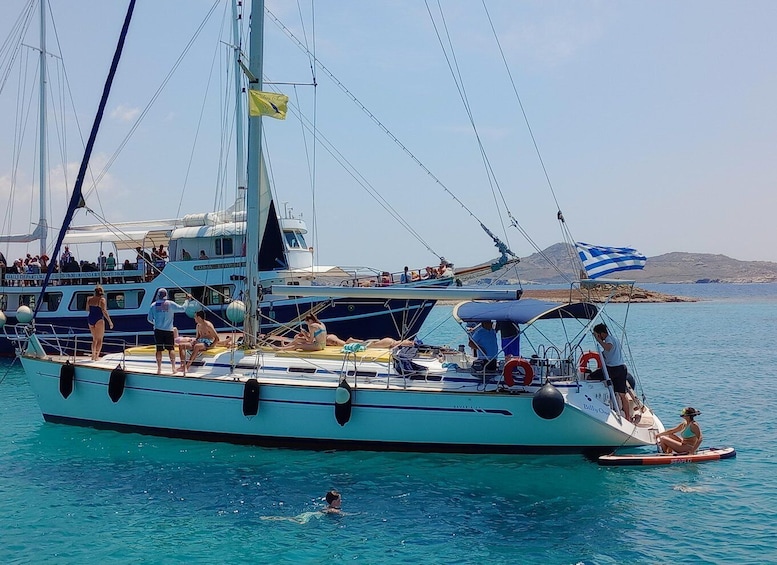 Picture 6 for Activity Mykonos: Rhenia Island Sunset Cruise with Transfer and Meal