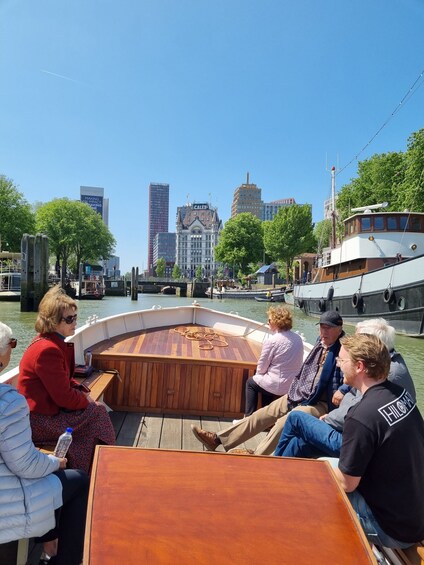 Picture 1 for Activity Rotterdam: Open Boat Cruise With Unlimited Drinks