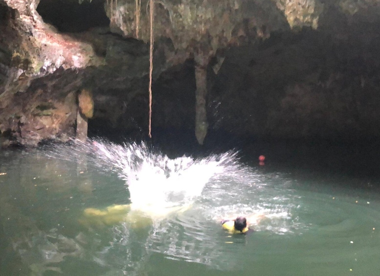 Picture 8 for Activity Cozumel: Mayan Jungle Jeep Ride to Jade Caverns and Snorkel