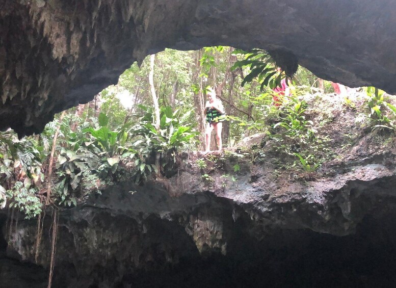 Picture 7 for Activity Cozumel: Mayan Jungle Jeep Ride to Jade Caverns and Snorkel