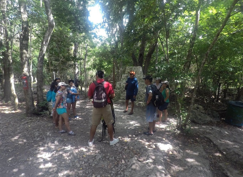 Picture 2 for Activity Cozumel: Mayan Jungle Jeep Ride to Jade Caverns and Snorkel