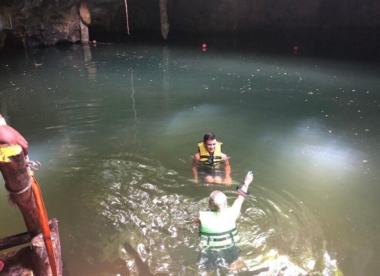 Picture 5 for Activity Cozumel: Mayan Jungle Jeep Ride to Jade Caverns and Snorkel