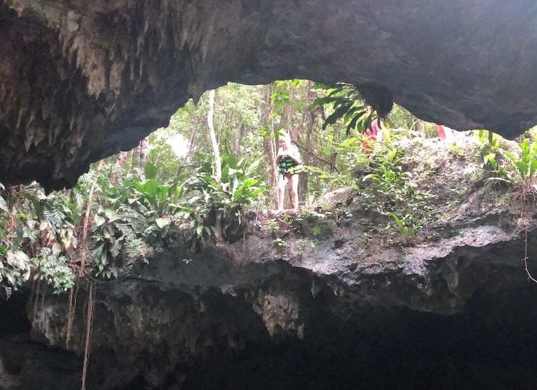 Picture 7 for Activity Cozumel: Mayan Jungle Jeep Ride to Jade Caverns and Snorkel