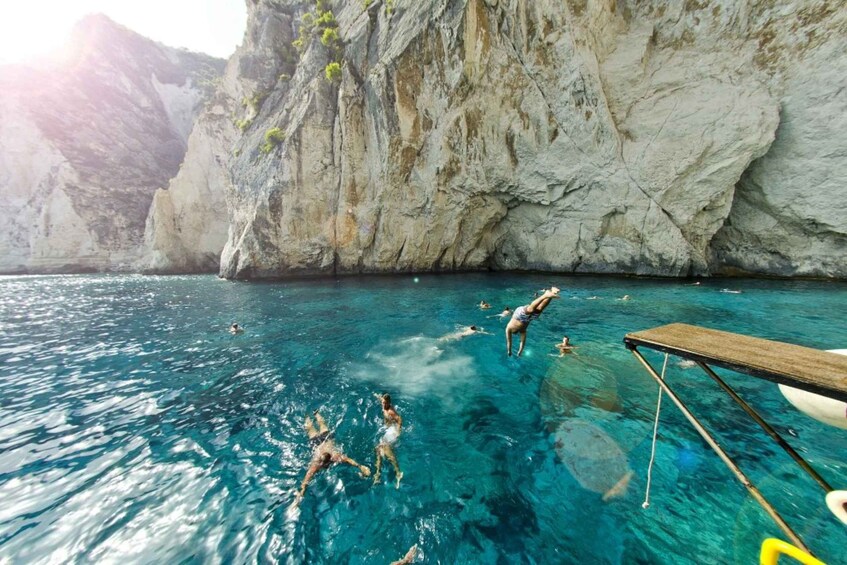 Picture 3 for Activity Zakynthos: Boat Cruise to Navagio with Swim Stops