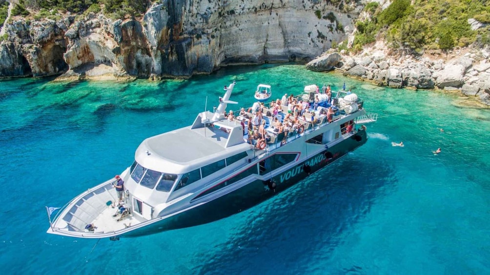 Picture 2 for Activity Zakynthos: Boat Cruise to Navagio with Swim Stops