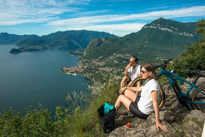 Menaggio: E-bike Tour of Lake Como Views from the Mountains