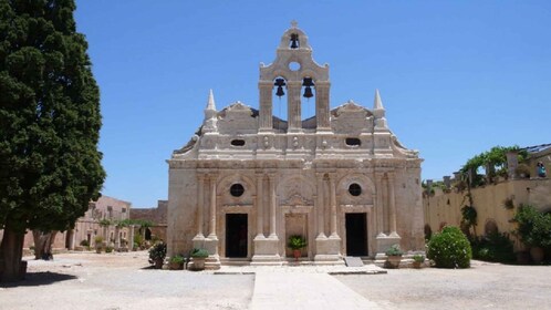 From Rethymno: Arkadi, Margarites, Melidoni Cave, and Axos