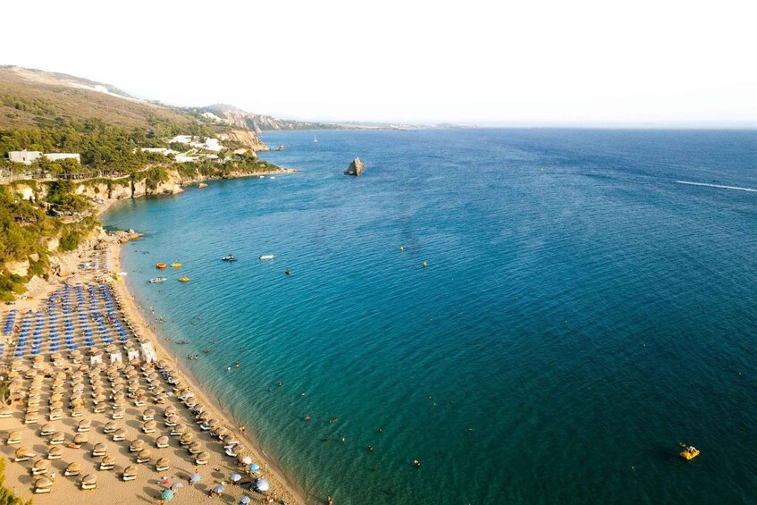From Argostolion: Makris Gialos Beach Relaxation