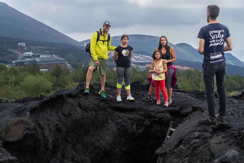 Picture 3 for Activity From Syracuse: Mount Etna Guided Morning Hike & Food Tasting