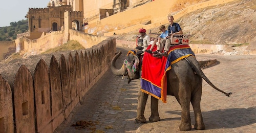 Jaipur: Privat guidet byrundtur med transfer