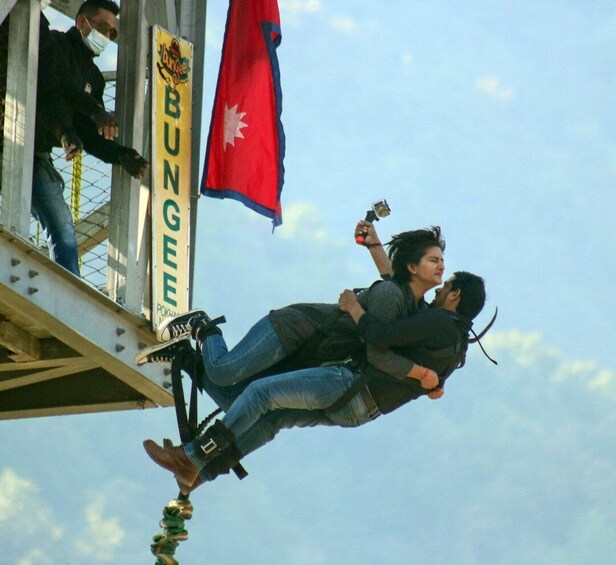 Picture 1 for Activity Couple Bungee Jump in Pokhara: A Day Trip