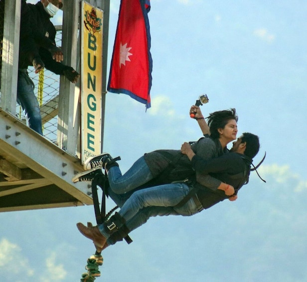 Picture 1 for Activity Couple Bungee Jump in Pokhara: A Day Trip