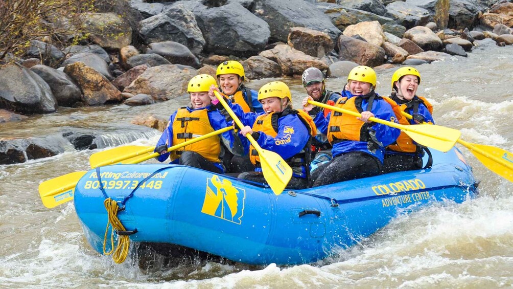 Picture 2 for Activity Idaho Springs: Clear Creek Whitewater Rafting for Beginners
