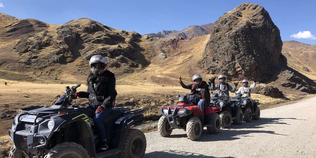 Picture 4 for Activity From Cusco: Private Tour in Atv's - Rainbow Mountain