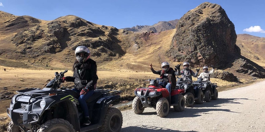 Picture 4 for Activity From Cusco: Private Tour in Atv's - Rainbow Mountain