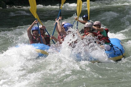 De San José : Pacuare River White Water Rafting Excursion d’une journée