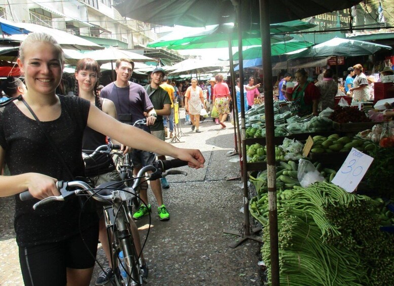 Picture 2 for Activity Bangkok Full-Day Bike Tour with Boat Transfer and Lunch