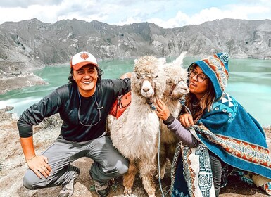 Quilotoa-lagunen: Heldagstur fra Quito